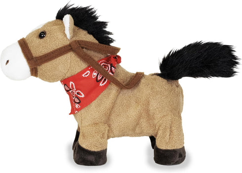 10 Cuddle Barn Gallop The Musical Horse | Animated Plush Toy | Gallops, Trots, and Sings Giddy Up, Lil Cowboy | Stuffed