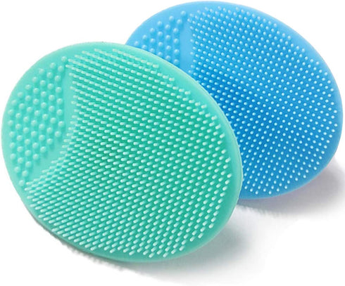 MR LION Cradle Cap Brush and Comb, Cradle Cap Brush Safe Baby's Scalp Brush with Soft Rubber Bristles, Help Gently
