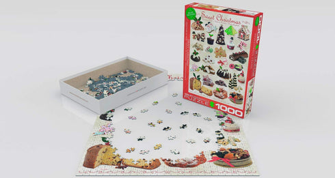 EuroGraphics Christmas Treats Puzzle, 1000-Piece (6000-0433)