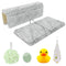 Sleepah Bath Kneeler and Elbow Kneeling Rest Pad Set for Baby Bathing