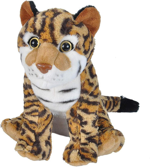 Wild Republic Cuddle~Kins CK Ocelot Plush - 12" Stuffed Animal, Plush Toy, Kids Gifts, Multicolor
