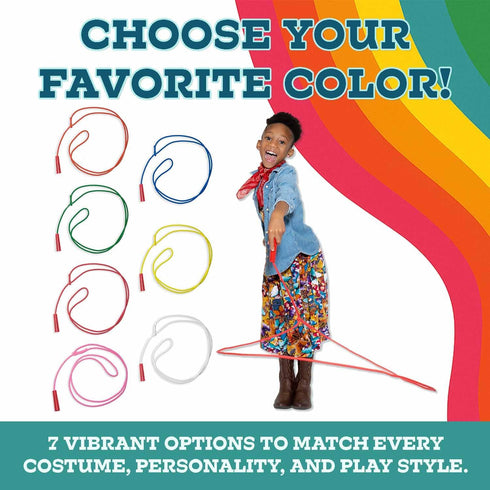 Children’s Cowboy Kiddie Trick Rope Lasso - Pre-Tied for Ages 4-10