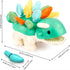 Hirger Montessori Toys for Baby 1-4 Years: Fine Motor Dinosaur Toys, Toddler Learning Educational Toys for Birthday Gift