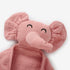Organic Elephant Lovey,Muslin Security Blankets for Babies,Elephant Baby Stuffed Animal for Newborn,Baby Snuggle Toy,Baby Gift for Boys and Girls (Pink)