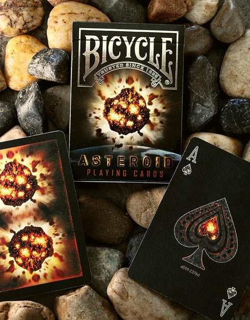 Bicycle Asteroid Playing Cards (Black)