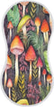 Bulletgxll Watercolor Mushrooms Unisex Baby Burp Cloths Set of 4, Soft Absorbent Organic