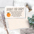 m&h invites 50 Little Cutie Books for Baby Shower Request Cards - Gender Neutral or Girl Baby Shower Inserts