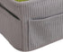 Generic Diaper Organizer Basket - Portable Corduroy Large Tote, Nursery Storage Bag For Wipes And Milk Bottle, Ideal