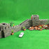Cayway 150 PCS Mini Red Wall and Roof Tiles, Model Building with Tool Set for Dollhouse Diorama