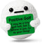 Positive Golf Ball - Emotional Support Crochet Dolls Handmade Positive Crochet Gift