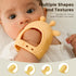 Momcozy 0-6 6-12 Baby Teether Toys | Baby Teething Toys | Baby Teething Relief | Food Grade Silicone Teether Baby Toys