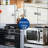 YOLCAR 3M 4in Safety Lock - Grey Fridge & Cabinet Lock for Kids, Adhesive, No Drilling, Length, for Kitchen, Dining