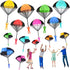 14 Pcs Tangle Free Parachute Toy, Hand Throw Flying Toys for Kids, Boys, Girls, Party Favors, No Battery Required (7