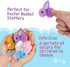 36 Pack Easter Egg Fillers with Easter Bunny Plush Easter Eggs with Toys Inside, Mini Easter Stuffed Animals Easter