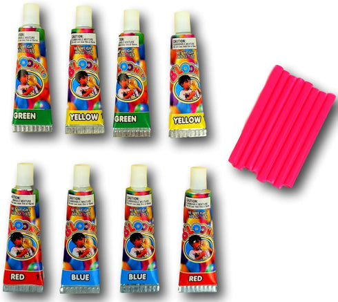 JA-RU Bloonies Magic Plastic Bubbles Variety Pack, Kids Super Elastic Bubble Balloons, Party Favors