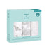 3-Pack, 100% 3 12x12 aden + anais Organic Oversized Washcloth Super Soft Organic Cotton Muslin, Gentle on Skin