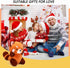 Cute Red Panda Plush Toy, 9" Stuffed Animal Gift for Girlfriend Kids Birthday