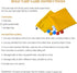 Sonyabecca Team Building Hole Tarp Game - Yellow
