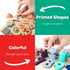 Toddler Montessori Toys for Number, Counting, Math, Stacking Fun for 1 Year Old Boy Gifts (Macaron)