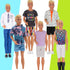 EuTengHao 44Pcs Doll Clothes for 12 Inch Boy Dolls, 27 Different Shirts & Accessories, Basketball, Skateboard Style