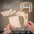 STEM Science Kits for Kids Ages 8-12, Wood Crafts Building Kits for Boys 6-8, Science Experiment Projects, Wooden