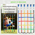 Gentle Booms Sports Climbing Cargo Net for Kids, 3.8X4.4ft with 7.1 X 7.1 inches Small Grid for Ninja Warrior Course