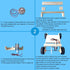 Wooden Solar Car Model Kit - Build for Youth Age School Educational Science Experience with Remote Control