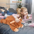 22" 4.5 lbs 2-in-1 & Large Laying Highland Cow Plush, Weighted Stuffed Animals for Adults and Kids, Cow Plushies
