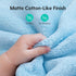 Baby Blanket for Girls and Boys, Soft Milky Plush 50x50 Inch Large Square Blankets, Perfect Newborn Gifts, Blue