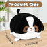 Dog Plush Stuffed Animal Pillow, 13” Soft Dog Plush Sleeping Throw Pillow, Cute Cartoon Dog Toy