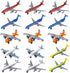 15PCS Airplane Toy Goodie Bag Stuffers, Diecast Toy Airplanes for Boys Age