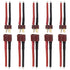5Pairs ShareGoo T Plug Male Female Connector with 50mm 14AWG Silicone Wire