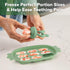 Haakaa Baby Fruit Food Feeder & Silicone Freezer Nibble Tray Combo - Breastmilk Popsicle Mold for Baby Cooling Relief