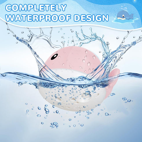 1-3, 6-12 1 Gigilli Baby Girl Bath Toys, Light Up Whale Sprinkler Bath Toys for Kids Ages Pool Water Table Bathtub