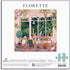 Galison Florette Puzzle, 500 Pieces, 20” x 20” - Floral Jigsaw with Beautiful Illustration by Victoria Ball