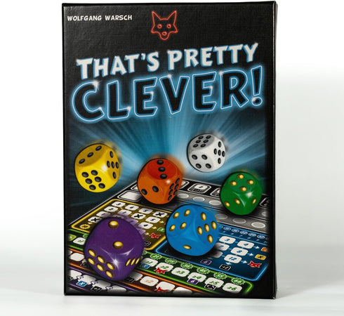 CMYK That's Pretty Clever! - A Dice Rolling Board Game for Clever