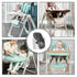 LAFANDE High Chair Covers for Baby, Baby Dining Chair Cushion, Breathable Cushion Dining Chair, PU Leather with Padding