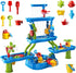WATUDOU 3-5 4-8, 5-Tier Set, Summer Kids Water Table for Toddlers Kids Ages Water Table with Rich Activity Outdoor