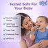 36+ 6 Pack PBnJ Baby Silicone Teether Tubes for Babies, Infant Teething Toys, Soft Chew Sticks for Sore Gums, Baby