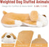 18" 3lb Niuniu Daddy Weighted Dog Stuffed Animal for Kids & Adults, | Weighted Plushies Pillow for Sleeping