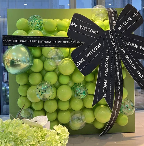 KALOR Lime Green Balloons, 100 Pcs 5 Inch Mini Matte Latex Balloons for Birthday Decoration, Wedding Party