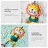 0, 3, 6, 9, 12 4 Pack TUMAMA Baby Toys for Months, Handbells Baby Rattles, Soft Plush Early Development Stroller Car