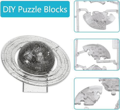 Assembly Fun Model Challenging Toy Gift Decoration for Ages 12+, Adults (No Lights)