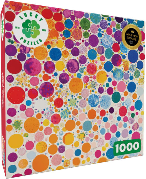 1000 Aurora Over Tokyo - Piece Jigsaw Puzzle for Adults | Vibrant Modern Art Puzzle | Challenging and Inspiring Puzzle