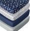 Crib Sheets for Boys or Girls 4 Pack, Fitted Crib Sheet for
