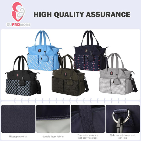 Mommy Diaper Bag Tote: Large Tote Baby Bag Boy Diaper Bag Stylish Girl Diaper Bag,Shoulder Bag