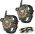 Rechargeable Walkie Talkie for Kids, Two-Way Radio with Flashlight for Outdoor Game Gifts for Boys and Girls Age 4-12