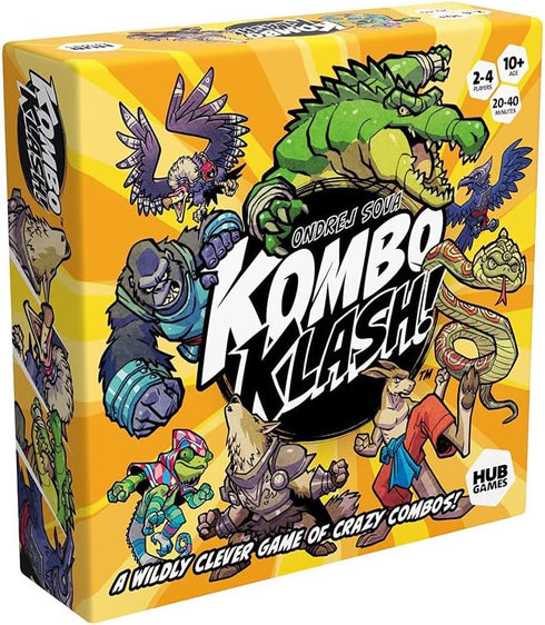 Kombo Klash Board Game | Strategy Tile-Laying Game for Kids and Adults | 2 to 4 Players, Ages 10 and Up