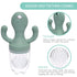Set Little Twig Baby Fruit Feeder Pacifier & Teether Silicone Baby Food Feeder with Freezer Tray, BPA Free Teething Toy