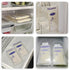 Ugotfeels 4-Pack 3 4 5 6oz, 6.3"x3.66"x0.78"in Freeze Flat Breast Milk Storage Bag |Breastmilk Freezer Flattener Kit
